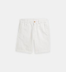 Short droit en lin mélangé signature Polo Ralph Lauren