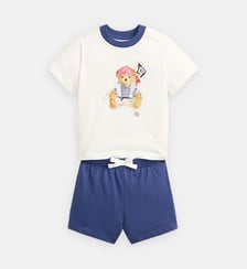 Ensemble t-shirt et short Polo Bear en coton Polo Ralph Lauren