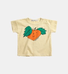 T-shirt droit Curious Turnip en coton imprimé Bobo choses
