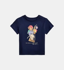 T-shirt droit Polo Bear jersey de coton Polo Ralph Lauren