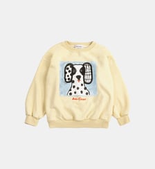 Sweat droit Van Dog en coton imprimé Bobo choses