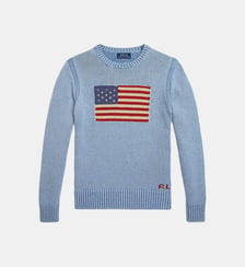 Pull droit imprimé Polo Ralph Lauren