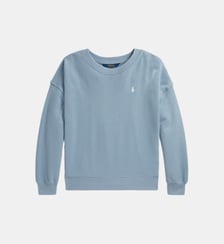 Sweat ample en coton éponge mélangé signature Polo Ralph Lauren
