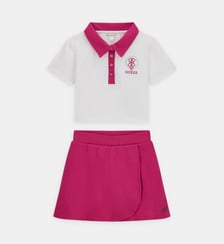 Ensemble jupe et polo signature Guess