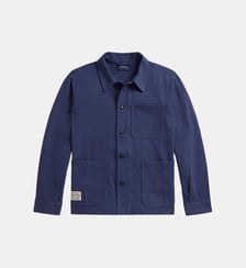 Veste utilitaire droite en maille à chevrons Polo Ralph Lauren