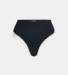Culotte de bain taille haute Zazie Sporades gaufrée Livia