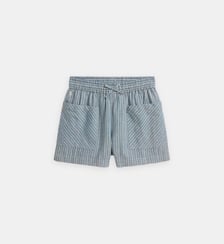 Short rayé en lin et coton Polo Ralph Lauren