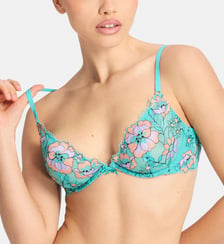 Soutien-gorge corbeille à imprimé floral Savage x Fenty