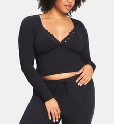 T-shirt à manches longues Modal Dreams ajusté Savage x Fenty