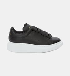 Baskets Oversized Trainer en cuir de veau McQueen