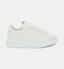 Baskets Oversized Trainer en cuir de veau McQueen
