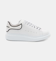 Baskets Oversized Trainer en cuir de veau McQueen