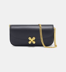 Sac pochette en cuir de veau McQueen