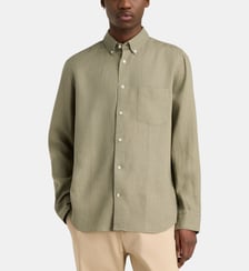 Chemise droite Dernier Carré lin Eden Park
