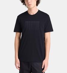 T-shirt ajusté Repition à motif en coton Armani Exchange