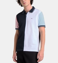 Polo color-block en coton piqué Eden Park