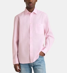 Chemise droite Dobby 70 vichy coton Eden Park
