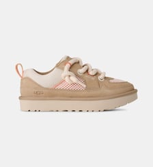 Baskets basses en cuir fermeture à lacets cordon Ugg