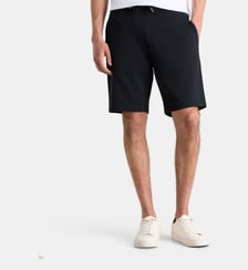 Bermuda molletonné taille élastiquée ajustable coton Eden Park