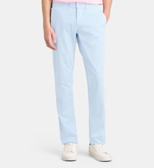 Pantalon chino en coton mélangé Eden Park