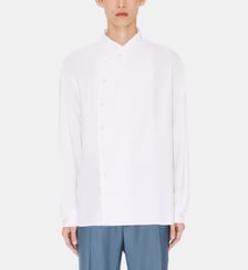 Chemise droite col doublé en coton Kenzo