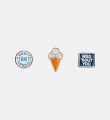 Lot de pins signature Kenzo