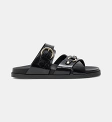 Mules Yara en cuir Bocage
