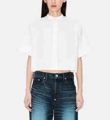 Chemisette courte ample coton Kenzo