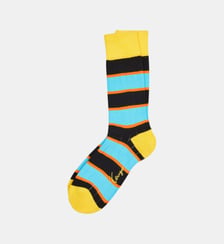 Chaussettes hautes à rayures en coton mélangé Kenzo