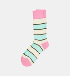 Chaussettes hautes à rayures en coton mélangé Kenzo