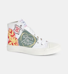 Baskets montantes Hoshi Hig Top Vulcanize en coton Kenzo