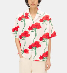 Chemisette ample coton imprimé floral Kenzo