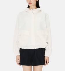 Blouson coupe-vent court ample capuche Kenzo