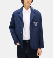 Veste droite imprimé signature Kenzo