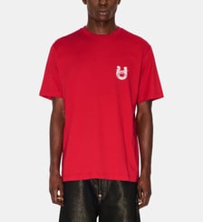 T-shirt droit coton motif cheval Kenzo
