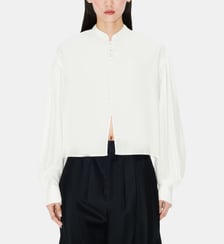 Blouse droite col mao Kenzo