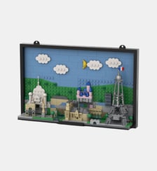 Jeu de construction - Carte Postale Brixies Plus
