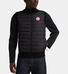 Veste sans manches zippée Hybridge Knit Canada Goose