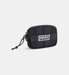 Petit porte-monnaie fermeture à glissière signature Kenzo