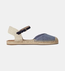 Espadrilles en coton signature Lauren Ralph Lauren