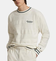 Sweat droit signature Wimbledon Polo Ralph Lauren