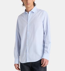 Chemise ajustée rayée en coton Gant