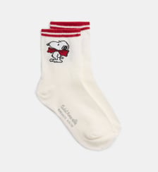Paire de chaussettes Tasokete Snoopy coton mélangé Cadet Rousselle