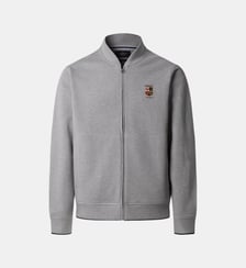 Blouson court droit molleton zippé Hackett London