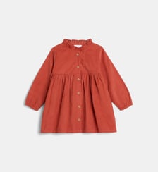 Robe ample Tasmine en velours côtelé de coton bio  Cadet Rousselle