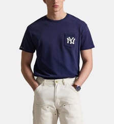 T-shirt droit en coton signature Polo Ralph Lauren