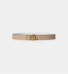 Ceinture réversible à logo en cuir Lauren Ralph Lauren