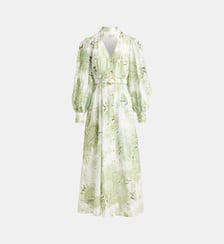 Robe chemise longue Reflector  Aje