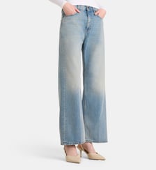 Jean large Winny Dirty Celestal coton denim Haikure