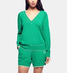 Pull droit col V en laine From Future